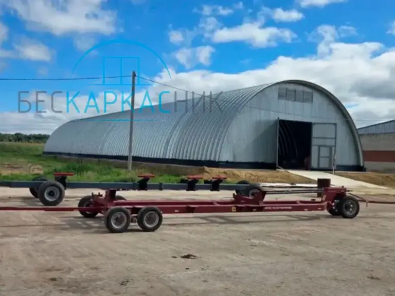 Зернохранилище 16×60 м